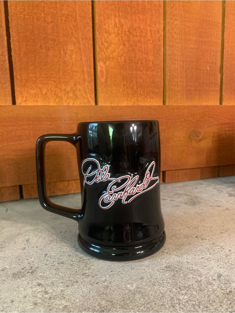 Vintage 2003 Dale Earnhardt 3 NASCAR Mug Black Red & White